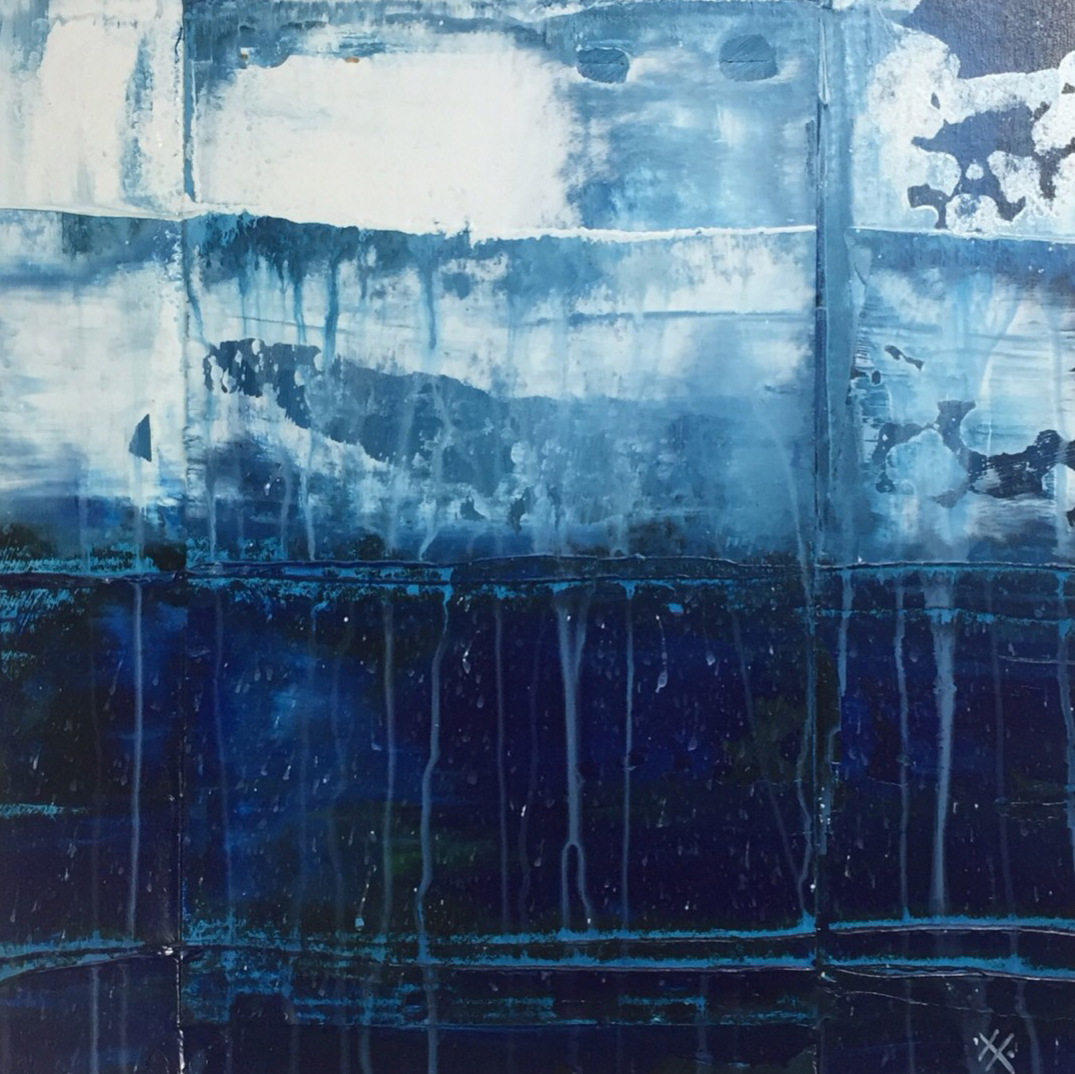 mares de outono IV (34x34 cm)